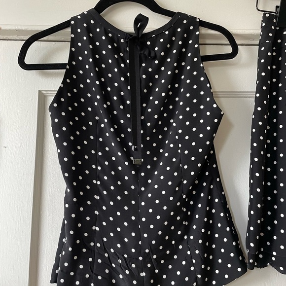 100% Silk Vintage Shirt and Mini Skirt set - Picture 7 of 12